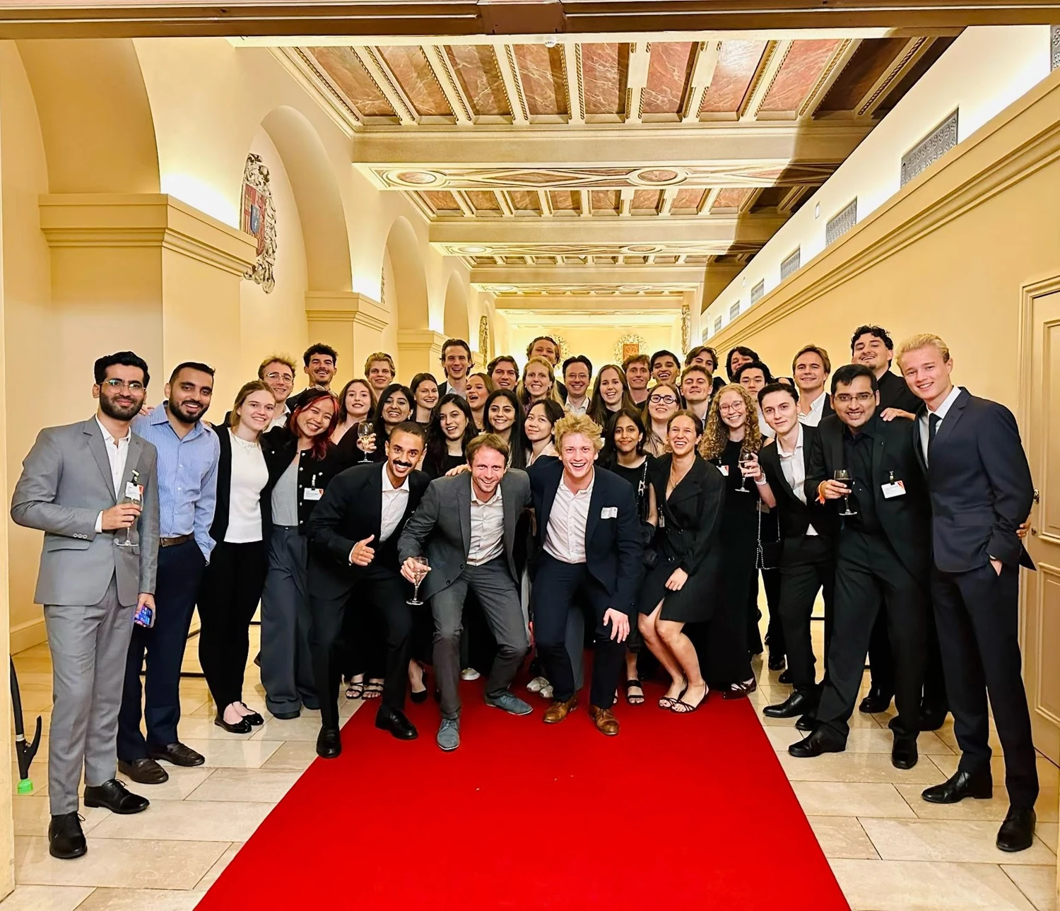 A group photo shared by Maxim